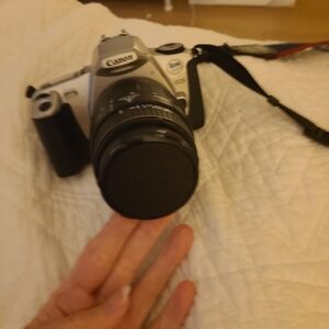 Canon EOS Rebel Silver Digital Camera VINTAGE